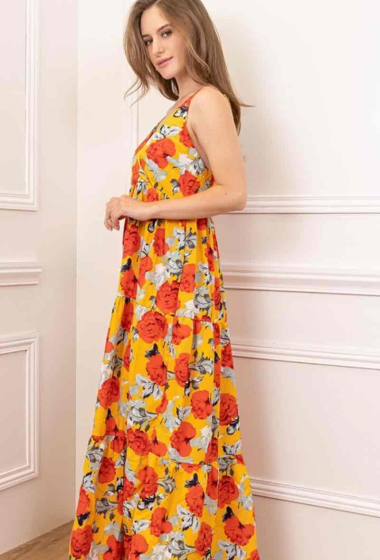Großhändler Loriane - Floral maxi dress