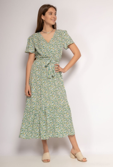 Wholesaler Loriane - Floral maxi dress