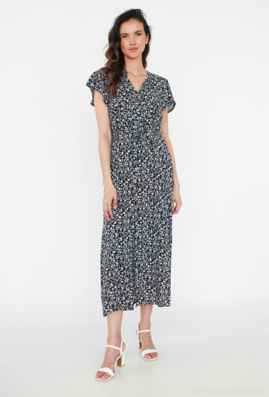Wholesaler Loriane - Flower print maxi dress