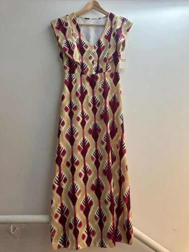 Wholesaler Loriane - Long sleeveless printed dress