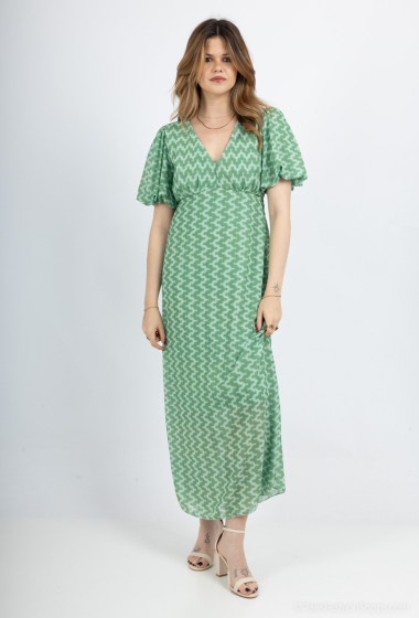 Wholesaler Loriane - Long printed dress