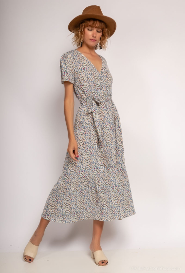 Wholesaler Loriane - Printed maxi dress