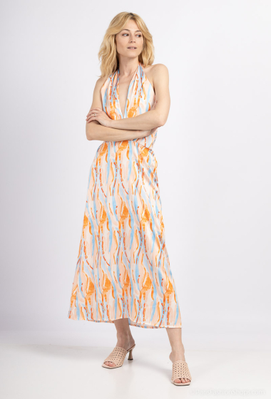 Wholesaler Loriane - Printed mid-length dress