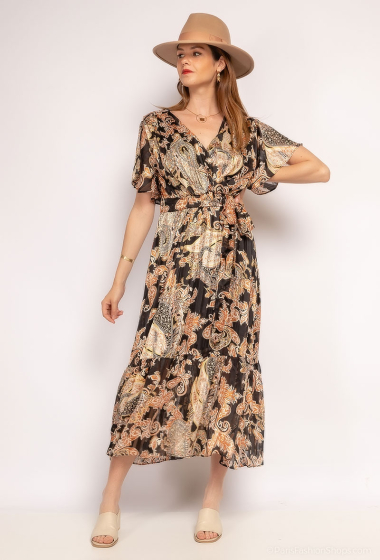 Wholesaler Loriane - Floral midi dress