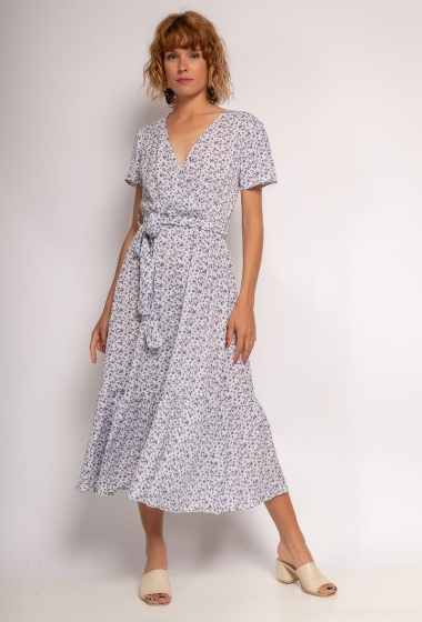 Wholesaler Loriane - Printed midi dress