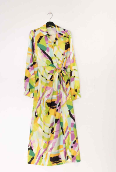 Wholesaler Loriane - Wrap Long dress