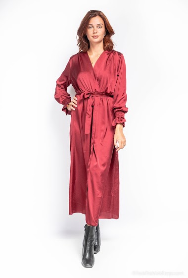 Wholesaler Loriane - Silky wrap dress