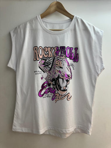 Großhändler Loriane - Bedrucktes T-Shirt