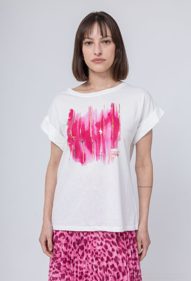 Wholesaler Loriane - Printed t-shirt