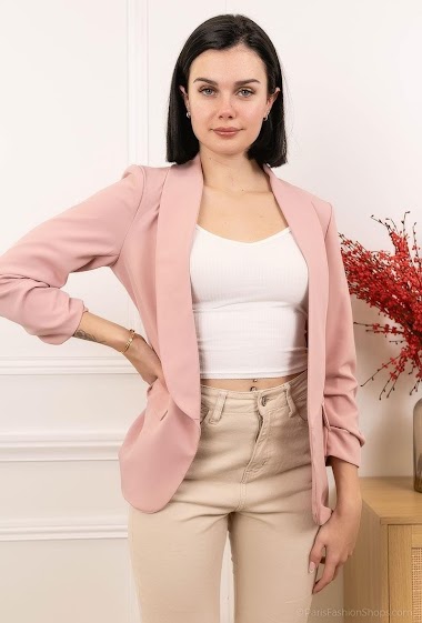 Großhändler Loriane - Suit jacket with ruched sleeves