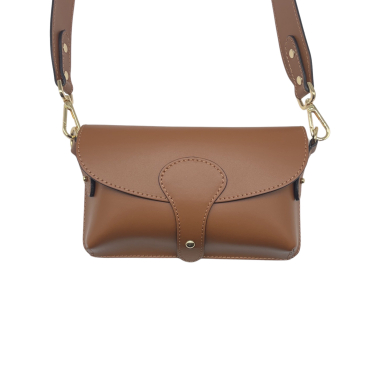 Grossiste LOUISA LEE - SAC BANDOULIERE CUIR LISSE LOU