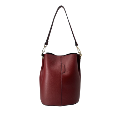 Grossiste LOUISA LEE - SAC CUIR GRAINE SEAU ELVIRA