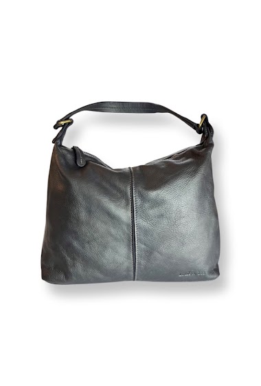 Wholesaler LOUISA LEE - Pia Vintage Leather Bag Black