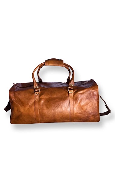 Wholesaler LOUISA LEE - Leather weekend bag 60cm