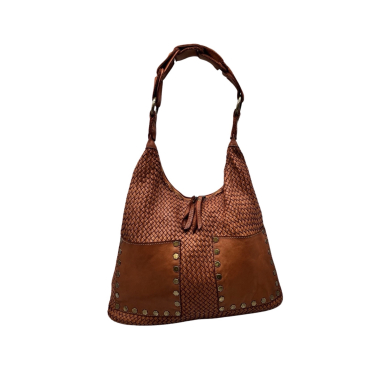 Wholesaler LOUISA LEE - Manon washed leather shoulder bag