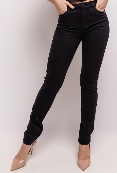 Wholesaler Graciela Paris - Stretch pants with strass