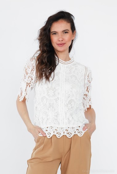 Wholesaler Lovie Look - Lace blouse