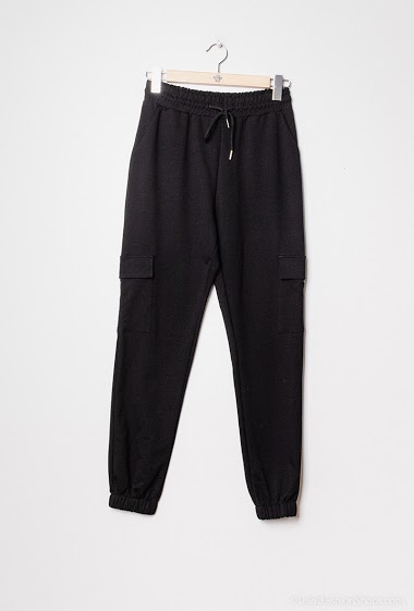 Wholesaler Lovie Look - Joggers with cuffed ankles  and pockets