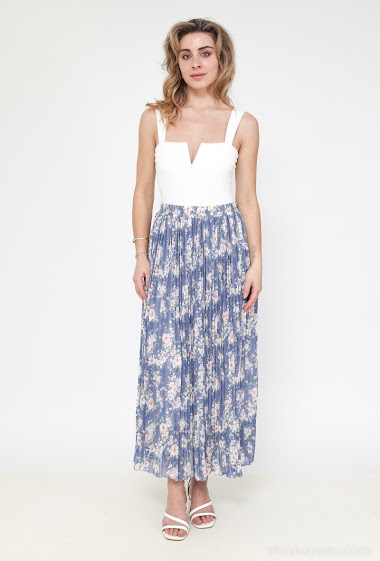Wholesaler Lovie Look - Long pleated skirt