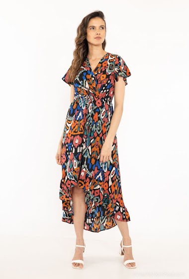 Wholesaler Lovie Look - Long floral dress