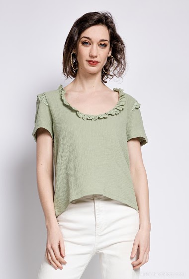 Wholesaler LOVIE & Co - Cotton blouse