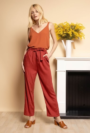 Wholesaler LOVIE & Co - Linen pants
