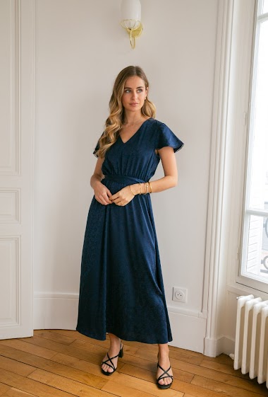 Wholesaler LOVIE & Co - Dresses BLEUET-Dress