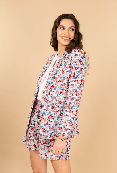 Wholesalers Lovie & Co - Floral print jacket