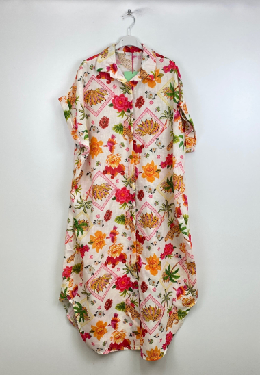 Grossiste LOVIKA - robe chemise imprimée