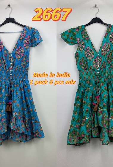 Wholesaler LOVIKA - Short floral dress