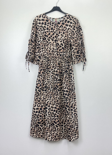 Grossiste LOVIKA - Robe longue léopard