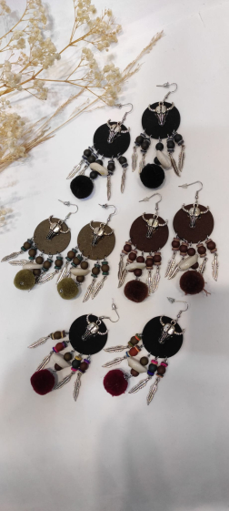 Wholesaler Loya Bijoux - Festivalook earrings