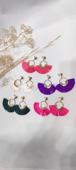 Wholesaler Loya Bijoux - Festivalook earrings