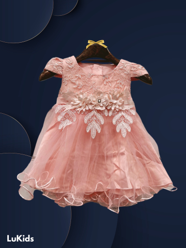 Wholesaler Lu Kids - Baby Girl Ceremony Dress