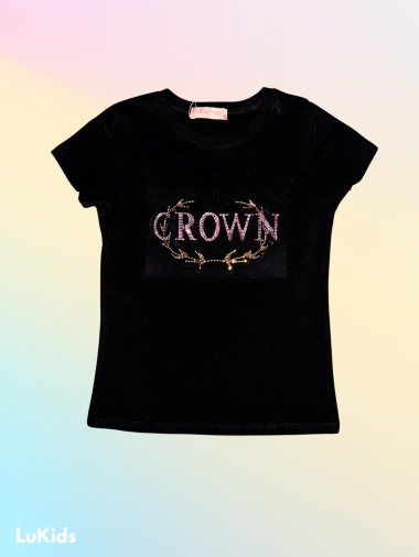 Grossiste Lu Kids - T-shirt crown