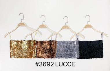 Wholesaler LUCCE - Sequin tube top