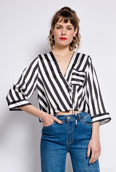 Grossiste LUCCE - Blouse rayée