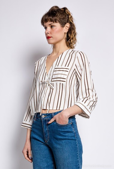 Wholesaler LUCCE - Striped blouse