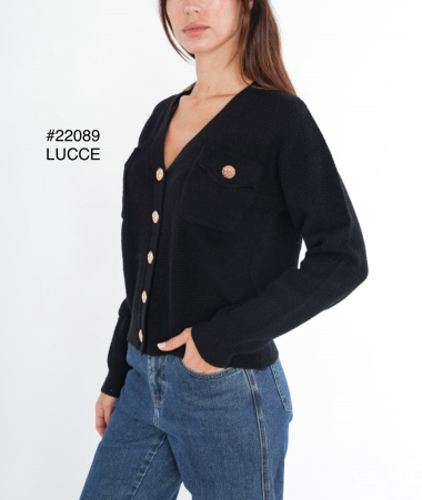 Grossiste LUCCE - Cardigan en maille