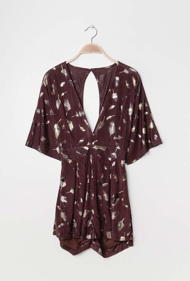 Wholesaler LUCCE - Printed playsuit