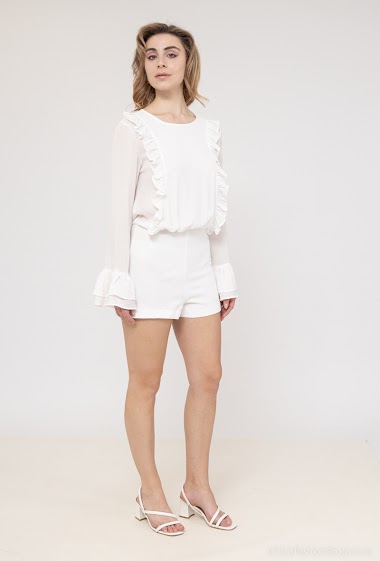 Wholesaler LUCCE - Ruffled playsuit