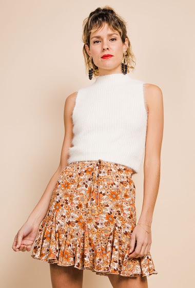 Wholesaler LUCCE - Floral skirt