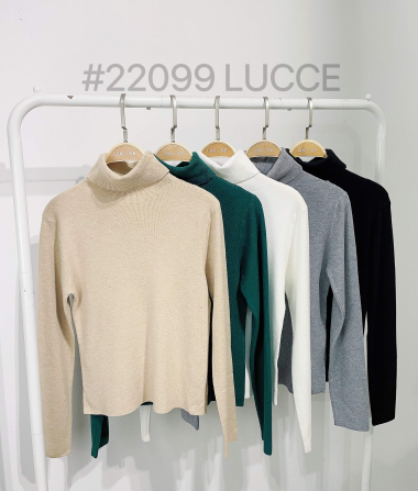 Grossiste LUCCE - Pull col roulé