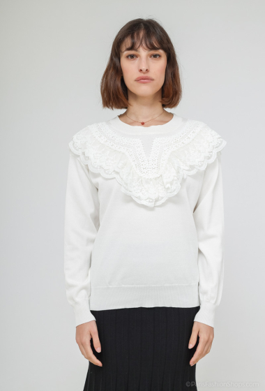 Wholesaler LUCCE - Lace sweater
