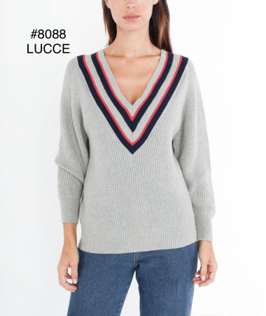 Grossiste LUCCE - Pull grosse mailles