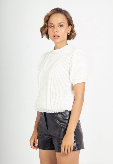 Grossiste LUCCE - Pull manches courte