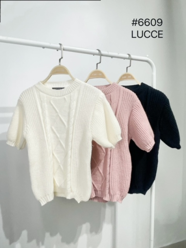 Grossiste LUCCE - Pull manches courtes