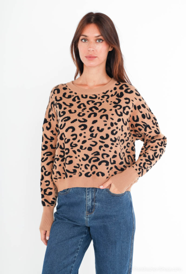 Wholesaler LUCCE - Animal pattern sweater