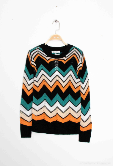 Wholesaler LUCCE - Printed patterned sweater