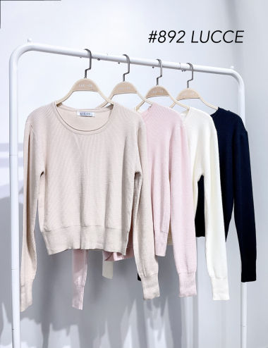 Wholesaler LUCCE - Simple fine knit sweater
